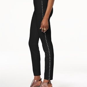 Black Studded Leggings